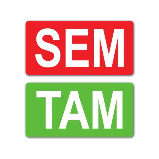 oboustranná samolepka -  SEM/TAM 