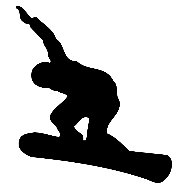 samolepka snowboard