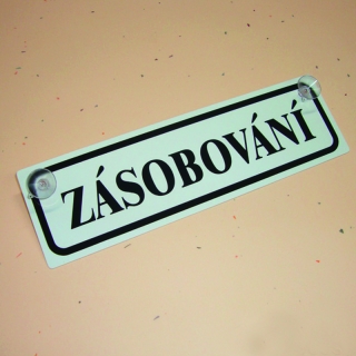 cedulka zásobování