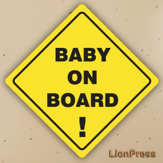 magnet BABY ON BOARD!