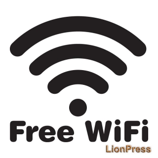 samolepka Free WIFI